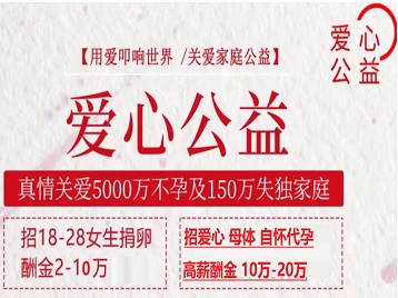 八公山捐卵助孕生子 爱心志愿者招募